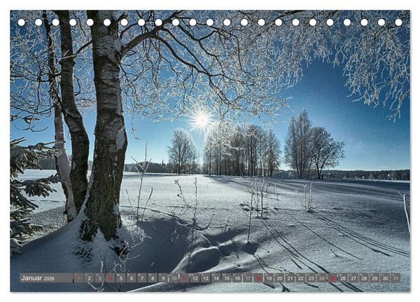 Produktbild: Vogtland - Impressionen (Tischkalender 2026 DIN A5 quer), CALVENDO Monatskalender