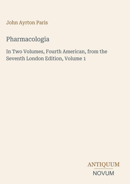 Produktbild: Pharmacologia