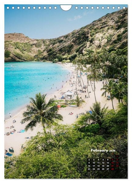 Produktbild: Beautiful Hawaii (Wall Calendar 2026 DIN A4 portrait), CALVENDO 12 Month Wall Calendar