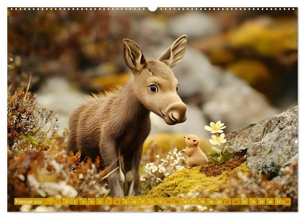 Produktbild: Emil und die Wunder der Natur (Wandkalender 2026 DIN A2 quer), CALVENDO Monatskalender