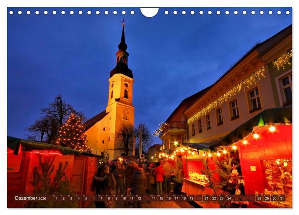 Produktbild: Spreewald - Malerische Kulturlandschaft in Brandenburg (Wandkalender 2026 DIN A4 quer), CALVENDO Monatskalender
