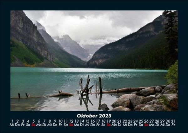 Produktbild: Landschaftskalender 2025 Fotokalender DIN A5