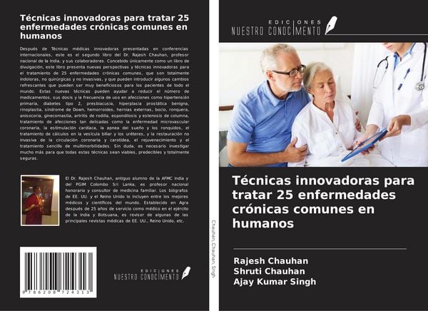 Produktbild: T&eacute;cnicas innovadoras para tratar 25 enfermedades cr&oacute;nicas comunes en humanos