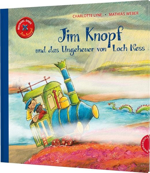 Jim Knopf: Jim Knopf und das Ungeheuer von Loch Ness, Gebundene Ausgabe von Michael Ende,Charlotte Lyne, Thienemann in der Thienemann-Esslinger Verlag