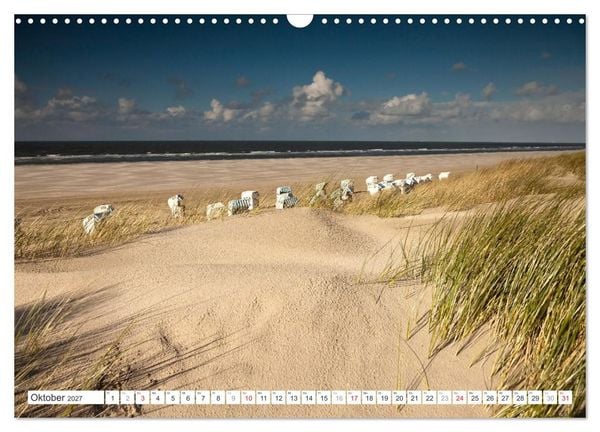 Produktbild: Meerblick - die Nordsee (Wandkalender 2027 DIN A3 quer), CALVENDO Monatskalender
