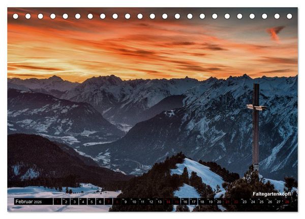Produktbild: Tirol 2026 - die sch&ouml;nsten Pl&auml;tze (Tischkalender 2026 DIN A5 quer), CALVENDO Monatskalender