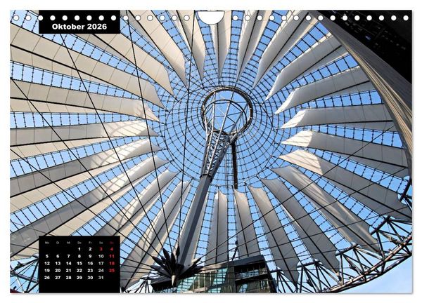 Produktbild: Architektur - Bauwerke mit k&uuml;nstlerischer Gestaltung (Wandkalender 2026 DIN A4 quer), CALVENDO Monatskalender