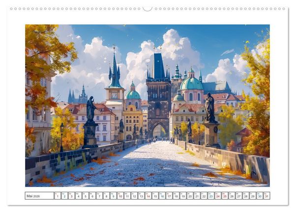 Produktbild: Reisest&auml;dte Europas (hochwertiger Premium Wandkalender 2026 DIN A2 quer), Kunstdruck in Hochglanz