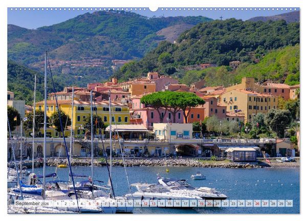 Produktbild: Faszinierendes Elba (hochwertiger Premium Wandkalender 2026 DIN A2 quer), Kunstdruck in Hochglanz