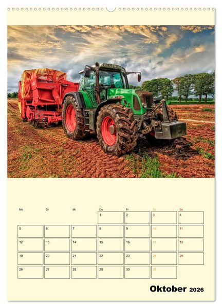 Produktbild: Landwirtschaft - digital in die Zukunft (hochwertiger Premium Wandkalender 2026 DIN A2 hoch), Kunstdruck in Hochglanz