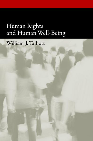 Produktbild: Human Rights and Human Well-Being