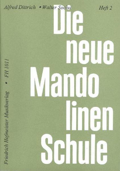 Produktbild: Die neue Mandolinen-Schule. H.2