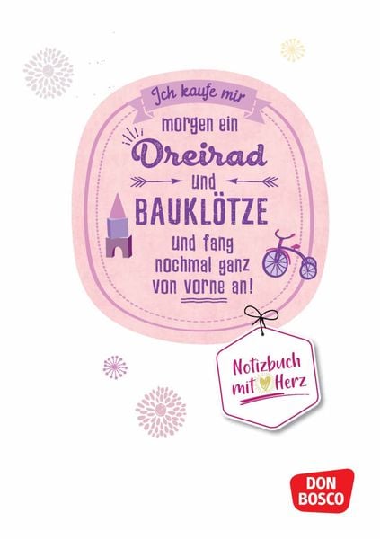 Produktbild: Notizbuch mit Herz