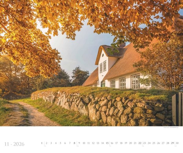 Produktbild: Sylt 2026 - Bildkalender XXL 60x50 cm - hochwertiger Wandkalender im Querformat - Landschaftskalender - Wandplaner - Deutsche Küsten