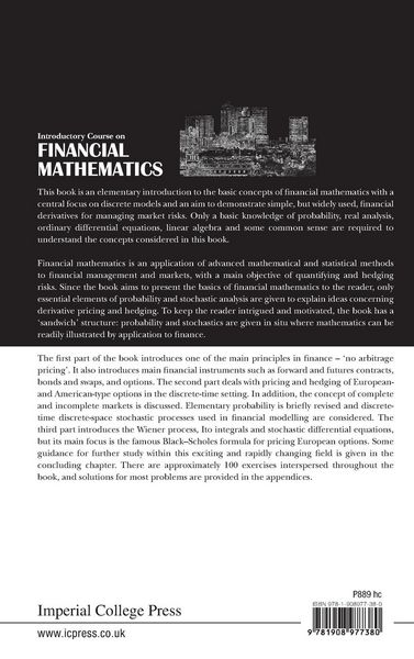 Produktbild: Introductory Course On Financial Mathematics