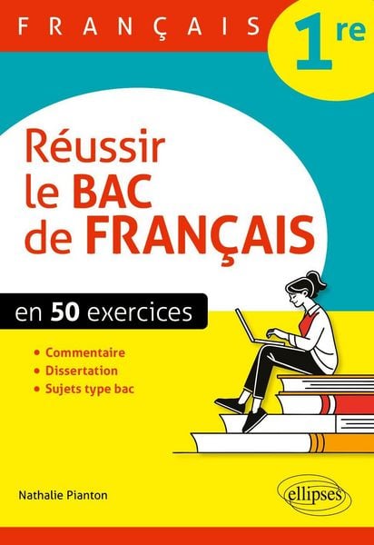 Produktbild: Fran&ccedil;ais. 1re. R&eacute;ussir le bac de fran&ccedil;ais en 50 exercices