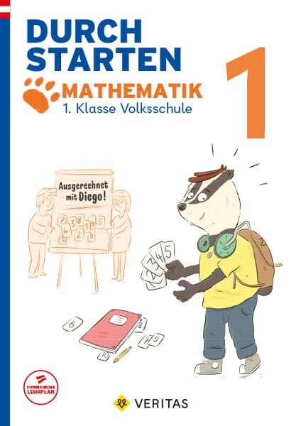 Produktbild: Durchstarten. Ausgerechnet mit Diego! Mathematik 1. Klasse Volksschule
