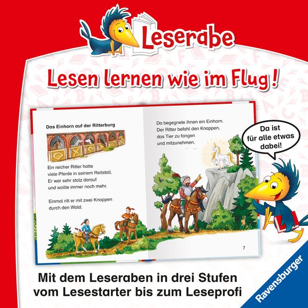 Produktbild: Leserabe 1. Lesestufe - Einhorngeschichten