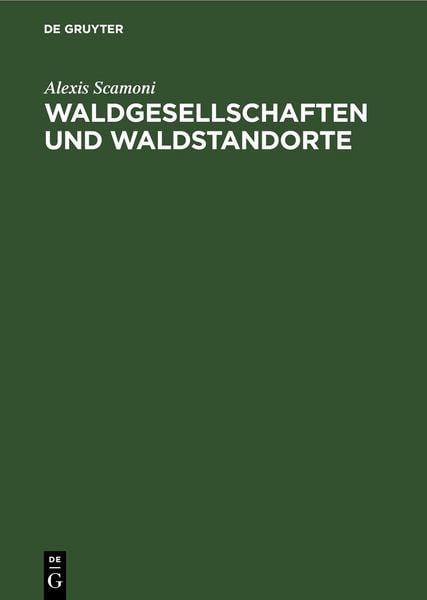 Produktbild: Waldgesellschaften und Waldstandorte