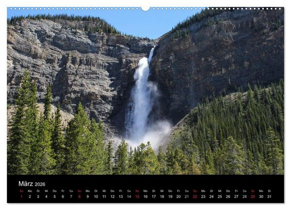 Produktbild: Kanadas Westen 2026 (Wandkalender 2026 DIN A2 quer), CALVENDO Monatskalender