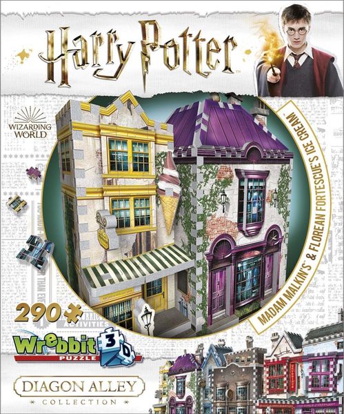 Madam Malkins Anzüge & Florean Fortescues Eissalon / Madam Malkins & Florean (Puzzle)