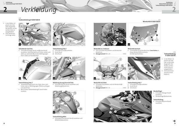 Produktbild: BMW R 1200 R, BMW R 1250 R, BMW R 1200 RS, BMW R 1250 RS Reparaturanleitung