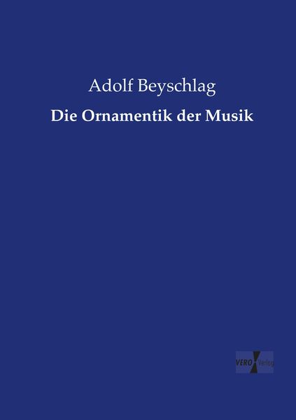 Produktbild: Die Ornamentik der Musik