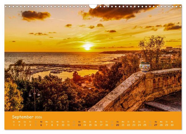 Produktbild: Traumhaftes Sizilien (Wandkalender 2026 DIN A3 quer), CALVENDO Monatskalender