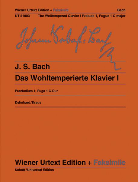 Produktbild: Bach, J: Pr&auml;ludium I und Fuge I C-Dur