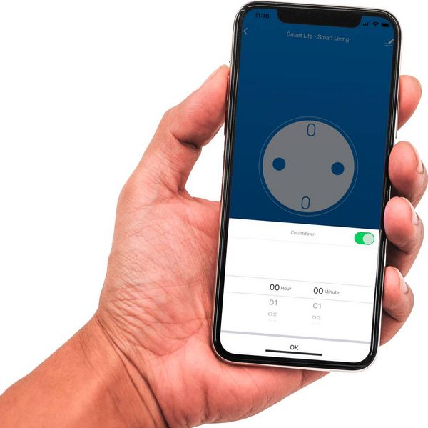 Produktbild: Sygonix SY-4416212 Wi-Fi Steckdose Innenbereich 3680W