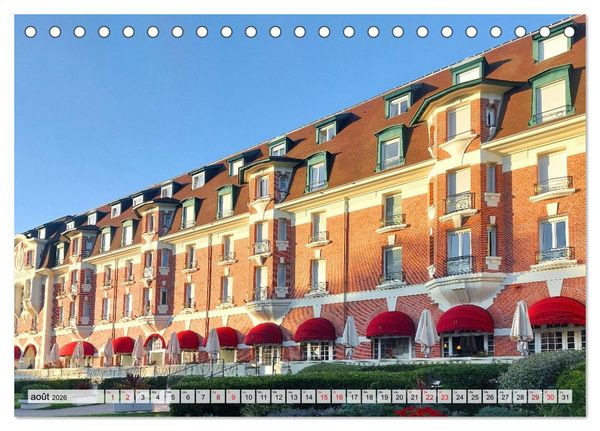 Produktbild: Le Touquet-Paris-Plage - Perle de la c&ocirc;te d'Opale (Calendrier de bureau 2026 DIN A5 vertical), CALVENDO calendrier mensuel