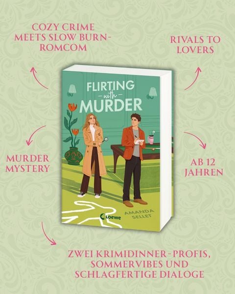 Produktbild: Flirting With Murder (Hearts & Crime, Band 1)