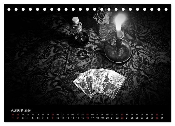 Produktbild: Hexen (Tischkalender 2026 DIN A5 quer), CALVENDO Monatskalender