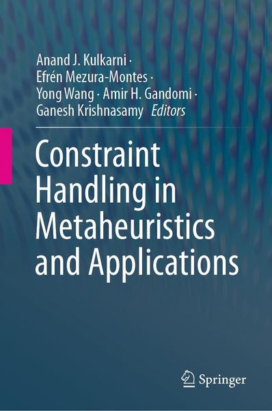 Produktbild: Constraint Handling in Metaheuristics and Applications