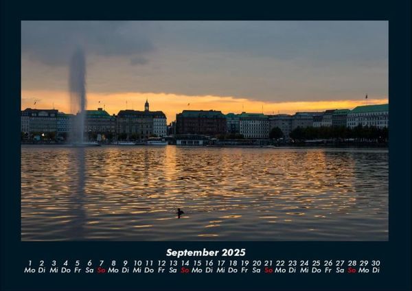 Produktbild: Hamburgs Sch&ouml;nheit 2025 Fotokalender DIN A4