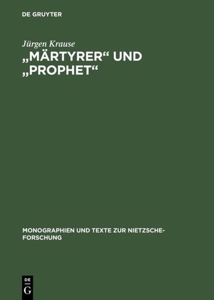 Produktbild: "M&auml;rtyrer" und "Prophet"