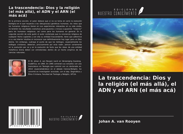 Produktbild: La trascendencia: Dios y la religi&oacute;n (el m&aacute;s all&aacute;), el ADN y el ARN (el m&aacute;s ac&aacute;)