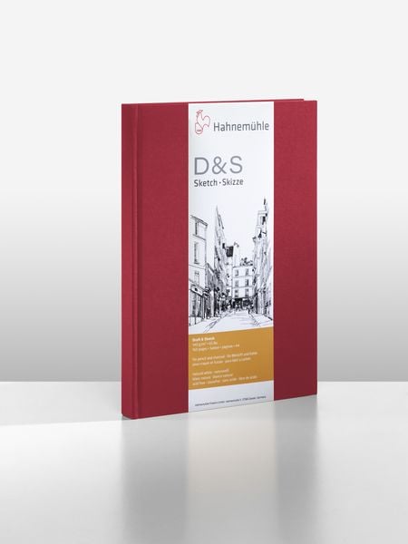Produktbild: Hahnem&uuml;hle Papier Skizzenbuch D&S, DIN A 4 Hochformat, 140 g/m&sup2;