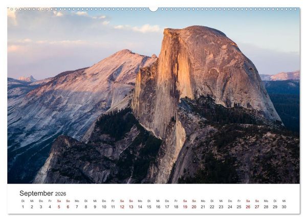 Produktbild: Yosemite - Nationalpark (hochwertiger Premium Wandkalender 2026 DIN A2 quer), Kunstdruck in Hochglanz