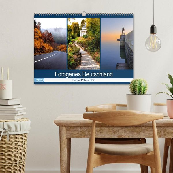 Produktbild: Fotogenes Deutschland (Wandkalender 2026 DIN A3 quer), CALVENDO Monatskalender