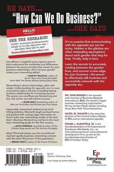 Produktbild: Business Networking and Sex