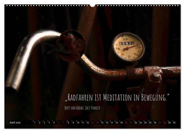 Produktbild: Velo Kunst (Wandkalender 2026 DIN A2 quer), CALVENDO Monatskalender