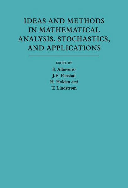 Produktbild: Ideas and Methods in Mathematical Analysis, Stochastics, and Applications