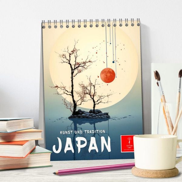 Produktbild: Japan - Kunst und Tradition (Tischkalender 2026 DIN A5 hoch), CALVENDO Monatskalender