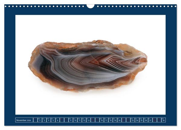 Produktbild: Agates - Polished semi-precious stones (Wall Calendar 2026 DIN A3 landscape), CALVENDO 12 Month Wall Calendar