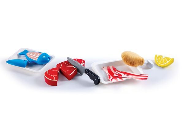 Produktbild: Hape - Fisch & Fleisch Set