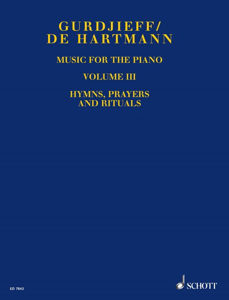 Produktbild: Music for the Piano Volume III