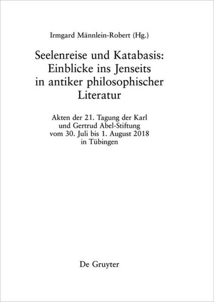 Produktbild: Seelenreise und Katabasis