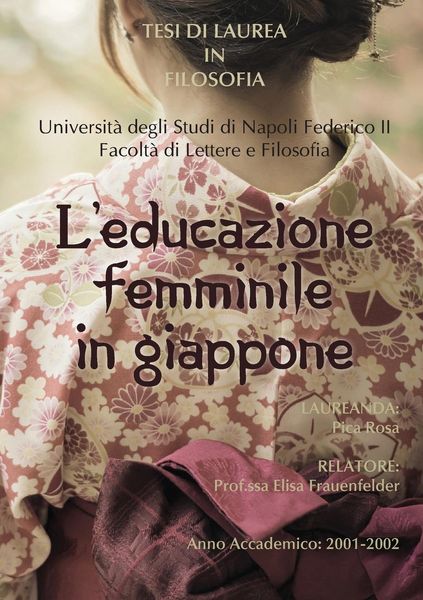 Produktbild: L'educazione femminile in Giappone