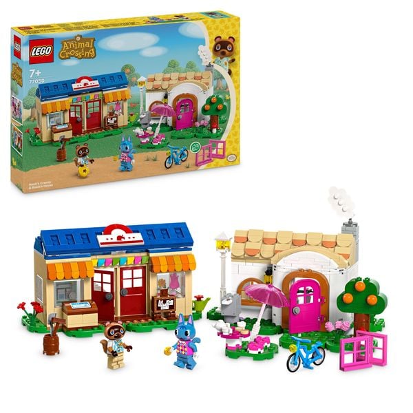 LEGO Animal Crossing 77050 Nooks Laden und Sophies Haus Spielzeug mit Figuren
